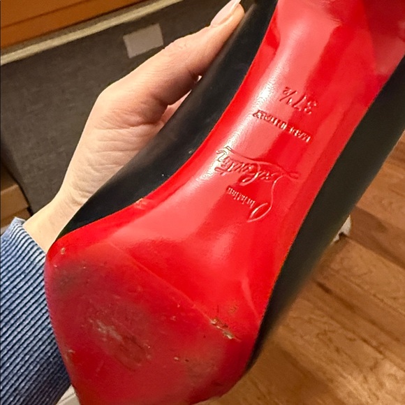Christian Louboutin Classic Black Heels - Picture 5 of 7